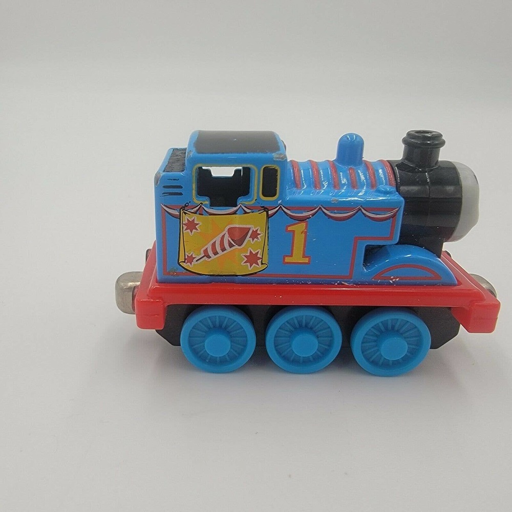 Thomas Train #1, 2009 Mattel 3" Long Magnetic Die Cast Toy, Chinese Fireworks